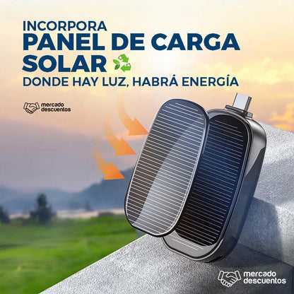 POWERBANK CARGADOR SOLAR PORTATIL